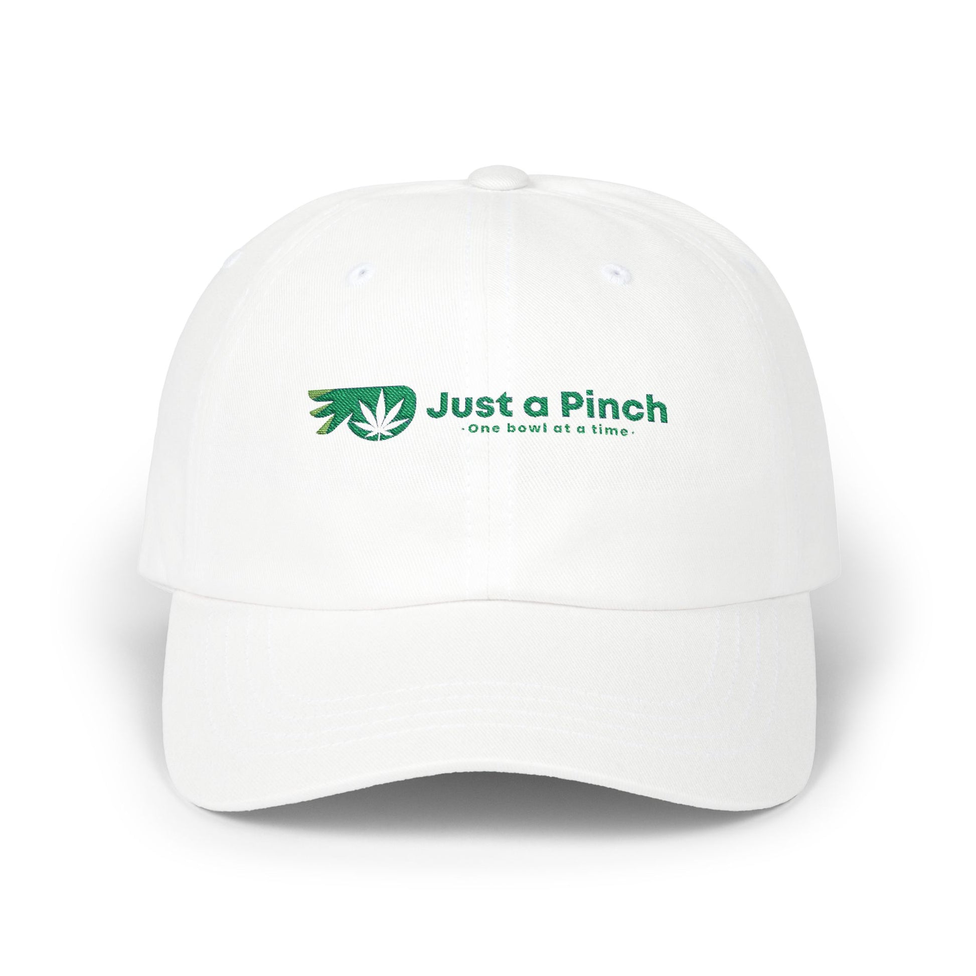 just a pinch logo hat